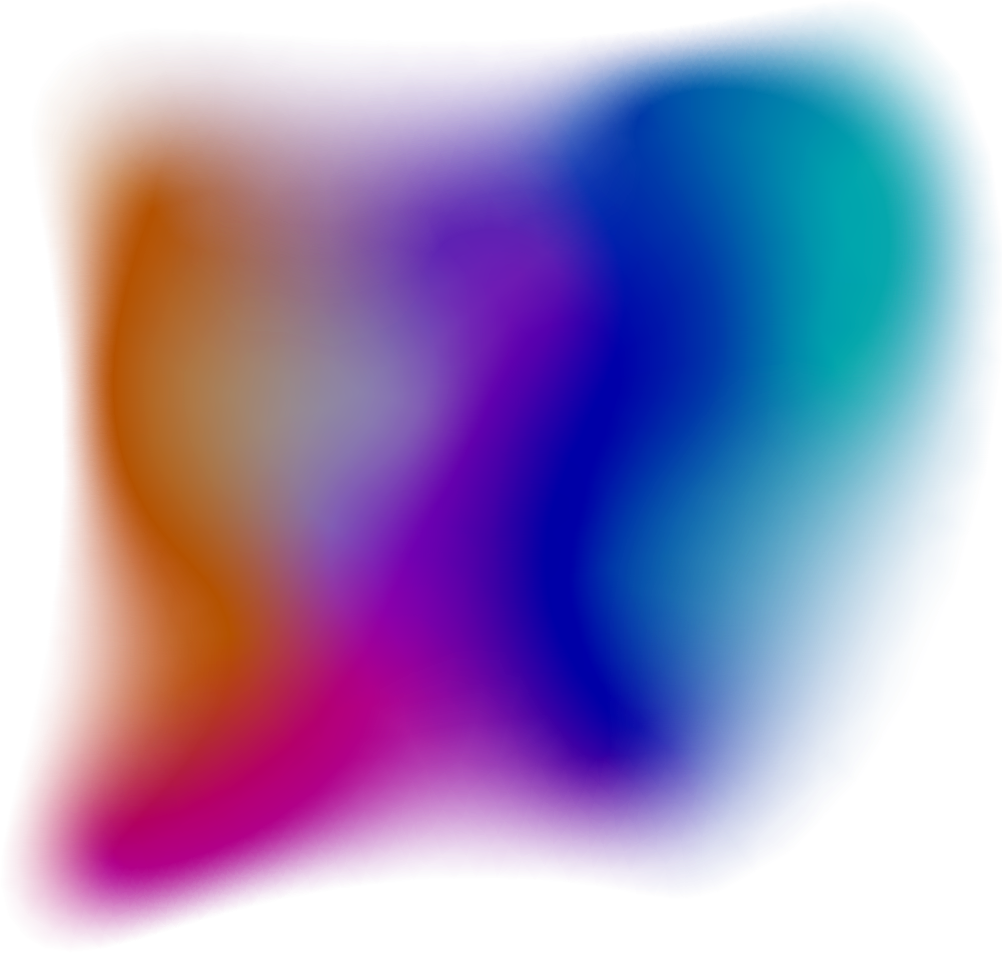 Gradient Blur Orange Purple Blue Green